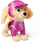 Paw Patrol gelbėjimo ratukai Skye pliu&scaron;inis mink&scaron;tas žaislas &scaron;uniui 17 cm