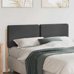 Apmu&scaron;ta lovos galvūgalis Ruda ir tamsiai pilka 150 cm