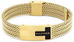Tommy Hilfiger Gold-plated men&acute;s bracelet Nautical Mesh 2790706