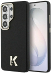 Karl Lagerfeld K metalinis logotipo &bdquo;MagSafe&ldquo; dėklas, skirtas &bdquo;Samsung Galaxy S26 Ultra&ldquo;, juodas