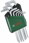 Bosch Torx atsuktuvas rinkinys, 9-vnt.