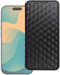 Dėklas su klapką na Xiaomi Redmi NOTE 15 PRO 4G Cubic Book juoda