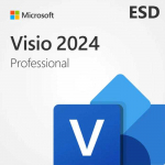 Microsoft LIC FPP VISIO PRO 2024 ESD ALL LNG