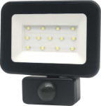 LED prožektorius TOPE TAMASENS, IP65, 20 W, 4000 K, 2400 lm, su judesio davikliu, juodos sp.