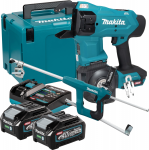 Akumulatorowa wiązarka do pręt&oacute;w zbrojeniowych 40V max XGT, 2x4.0Ah, Makita [TR001GM202] + wysięgnik