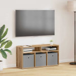 TV staliukas Žemas stalas su stalčių Amatininkų ąžuolas 87 x 27,5 x 43 cm