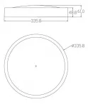 Lampa griesti Eglo Musurita 98603, LED, 3000 &deg;K, 1 x 14.6 W