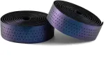 Rockbros Perforuota silikoninė vairo juosta su chameleono efektu - violetinė