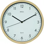 Maul MAUL zegar ścienny MAULgrain 30 cm zegarek kwarcowy bez baterii drewno