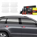 GrizzGlass Apsauginė plėvelė po rankenomis GrizzGlass BodyShield, skirta Skoda Karoq (2022-2025) [4w1]
