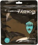 Fashion Madinga tekstilinė kaukė juoda, daugkartinė, moterims