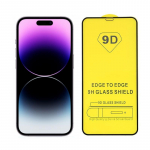 Pferd TakeMe 9D Hybrid Flexi visi&scaron;kai pavir&scaron;iaus apsaugantis stiklas Apple iPhone 14 juodas rėmelis