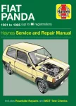 KNYGA P G Strasman Fiat Panda (81 - 95) Haynes Repair Manual