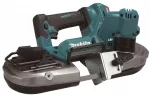 Juostinis pjūklas metalui Makita PB003GZ; 40 V; 66 mm (be akumuliatoriaus ir pakrovėjo)