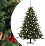Dirbtinė kalėdinė eglutė su rutuliuku 210 cm 300 LED