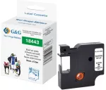 G&G Vinyl Schriftband kompatibel mit Dymo Rhino 18443