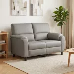 Sofa &Scaron;viesiai pilka 154 x 85 x 93 cm Aksomas