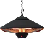 Tunabone Elektrinis lubinis lauko &scaron;ildytuvas | | Lauko &scaron;ildytuvas | 2000 W | Galios lygių skaičius 3 | Juodas | IP24 (TB2088-01)