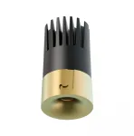 12W LED įleidžiamas/užglaistomas &scaron;viestuvas, matinės žalvario sp., 2700K, 25402-27