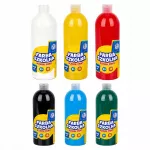 Astra Plakatų Dažai 1000 ml &ndash; 6 Spalvų Rinkinys