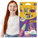 Bic Evolution spalvoti pie&scaron;tukai, 12 vnt.
