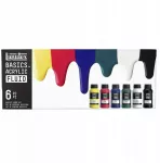 Akriliniai dažu rinkinys Liquitex Basics Fluid 6x18ml