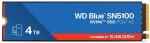 SSD SANDISK Mėlyna SN5100 4TB M.2 NVMe 3D QLC Ra&scaron;ymo greitis 6700 MBytes/sec Skaitymo greitis 6900 MBytes/sec 2.38mm TBW 1200 TB MTBF 1750000 hours WDS400T5B0E-00CPE0