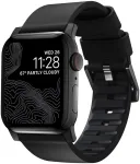 Dėklas Nomad Active Strap Pro, juodas - Apple Watch 49mm/46mm/45mm/44mm/42mm