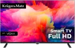 Kruger & Matz 43 colių FHD i&scaron;manusis DVB-T2/S2 H.265 Hevc televizorius