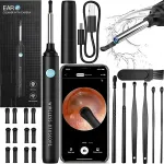 Smart otoskopas kamera ausų valymui va&scaron;kuoliui &scaron;alinti Wifi Hd