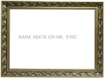 None Auksinis medinis stilingas rėmas 50x70 cm, didelis pasirinkimas