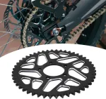 48 dantų motociklo galinė žvaigždutė, skirta sur-ron s/x segway x160/x260 talaria sting electric sur ron light bee juodas
