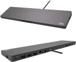 Usb-c stotelė su aktyviu au&scaron;inimu, 2x 4k ekranai, Ethernet