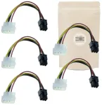 Default Adapteris Molex 4-pin į 6-pin, 18 cm