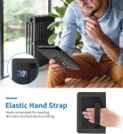 Dėklas Kindle Paperwhite 11 kartos 2021 m., magnetinis 6.8 colio i&scaron;manusis dėklas, apsauginis dėklas su stovu ir kortelių lizdu, su rie&scaron;o dirželiu ir automatinio miego/pabudimo funkcija, 2024 (juodas)