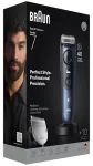 Barzdaskutė Barzdos Kirpimo Ma&scaron;inėlė - Braun BeardTrimmer 7 BT7540 2 cm Juoda Mėlyna