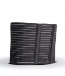 Reha Fund Breathable Abdominal Support Belt 24 cm Ventrimax Air O-1401/M REHAFUND, Juodas