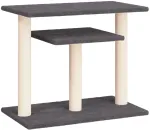 Draskymo stovai katėms su platformomis, tamsiai pilki, 62,5cm