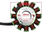 Other UŽDEGIMO DAVIKLIS STATORIUS ATV 150 - BENZHOU DIABLO JONWAY LIFAN LONCIN POLARIS SHINERAY GY6-150 - BARTON BENZHOU KYMCO PEUGEOT QUANTUM ROUTER ROMET SYM ZIPP 12 RITIŲ 157QMJ FUXIN