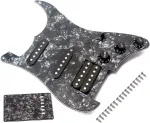 Alnicov elektrinės gitaros apsauga 3 sluoksnių ssh įkrautas i&scaron; anksto sujungtas humbucker apsaugos rinkinys gitarai, juodas perlas