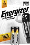 Baterija - Energizer Alkaline Power AAA, 2 vnt.