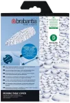 Brabantia 135x45 Beschuimd 2mm Lyginimo lenta top cover Baltas Mėlyna