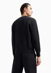 Vyri&scaron;kas megztinis su žakardiniu languotu ra&scaron;tu Armani Exchange