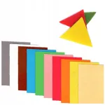 Aliga dekoratyvinis veltinis A4 rinkinys scrapbookingui rankdarbiams Diy 10 spalvų Mix