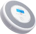 X-sense dūmų ir co detektorius, kombinuotas dūmų ir anglies monoksido detektorius su balso signalu, keičiama baterija, nepalaiko programėlės ir sbs50 bazių stočių, xp0a-sr, 1 vnt.