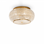 Lubinis &scaron;viestuvas Ideal Lux Ceiling lamp with 6 lights PASHA', E14, auksinis color