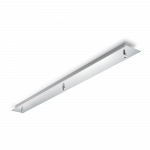 Pakabinamas &scaron;viestuvas Ideal Lux rosone metallo 3 luci cromo