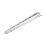 Pakabinamas &scaron;viestuvas Ideal Lux rosone metallo 3 luci cromo