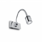 Sieninis &scaron;viestuvas Ideal Lux 3W wall lamp with 1 light DYNAMO, 4000K, baltas