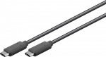 USB kabelis MicroConnect USB-C - USB-C 3 m Juodas (USB3.1CC3)